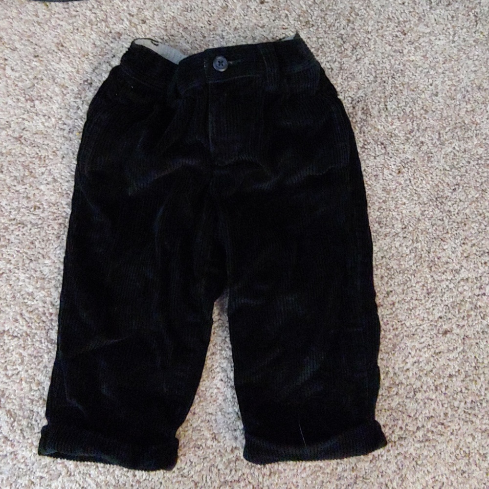 GAP 18m Black Corduroy pants